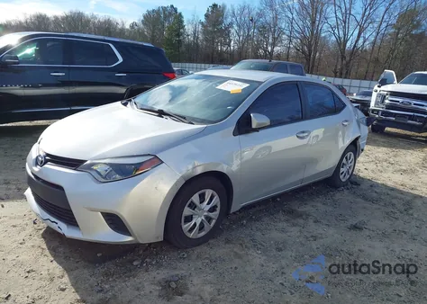 2014 Toyota Corolla L from USA, damaged, VIN 2T1BURHE1EC031188